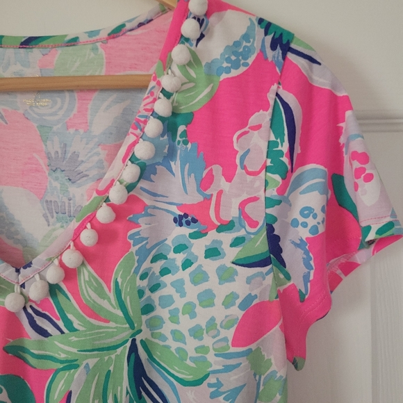 Lilly Pulitzer Etta V-Neck Dress - Picture 4 of 13